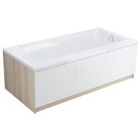Ванна акриловая Cersanit Smart 170 x 80 см, прямоугольная, белая, левая/правая