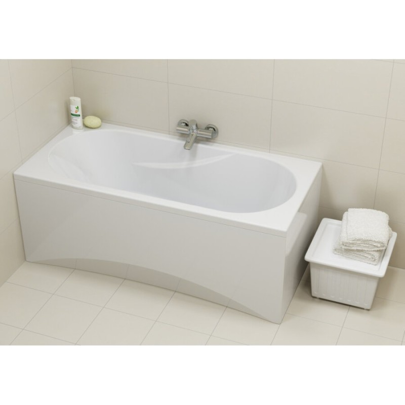 Ванна акриловая Cersanit Mito Red 63375, 150 x 70 см, прямоугольная, белая