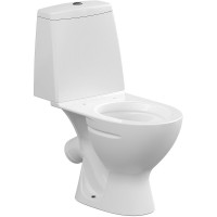 Унитаз-компакт Cersanit Star 63423, с сиденьем микролифт, белый