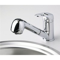 Смеситель WasserKRAFT 6365 для кухни с выдвижным изливом, хром