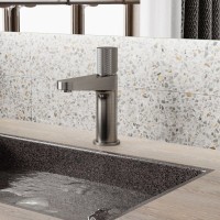 Смеситель для раковины WasserKRAFT Tauber, никель, 6403