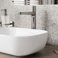 Смеситель для раковины WasserKRAFT Tauber, никель, 6403H