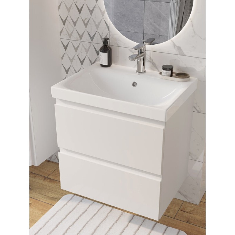 Смеситель Cersanit Moduo 64094 для раковины, хром