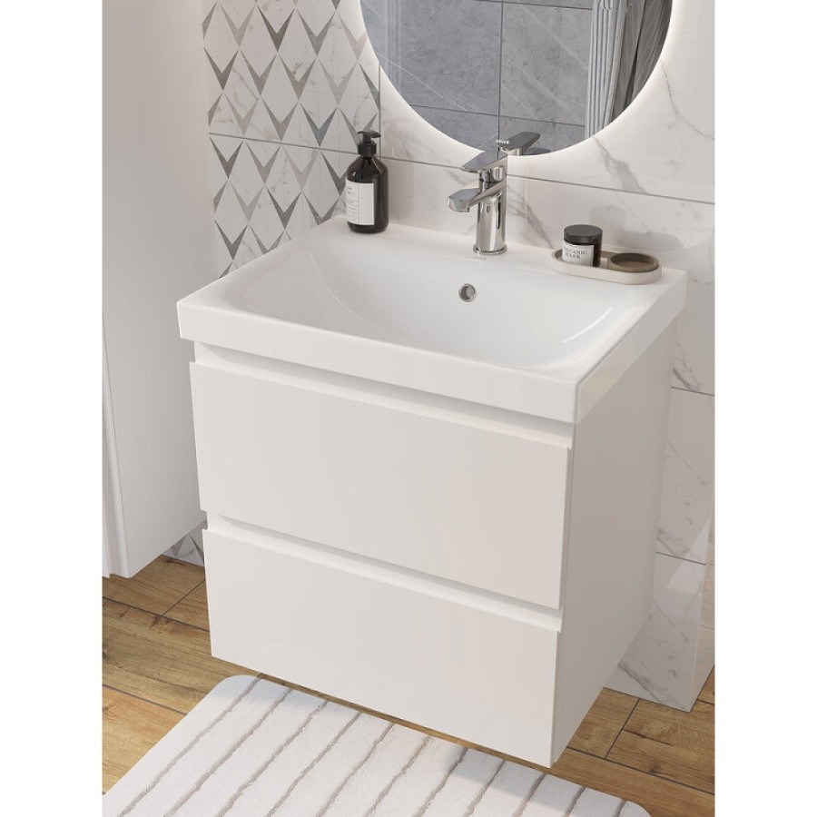 Смеситель Cersanit Moduo 64094 для раковины, хром