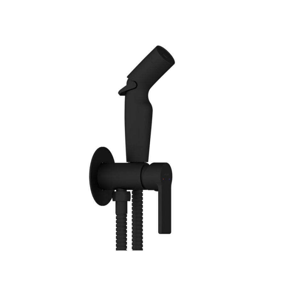 Гигиенический душ Cersanit Brasko 64103, черный матовый