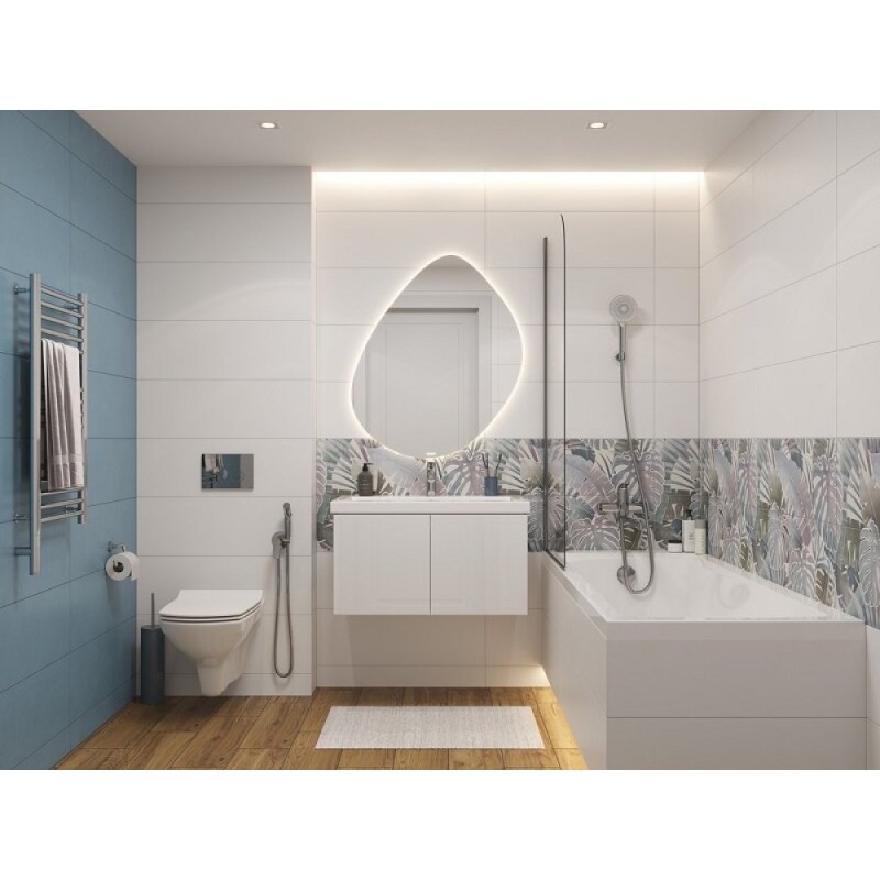 Инсталляция Cersanit Link Pro 64122, с подвесным безободковым унитазом Carina XL, сиденье микролифт, белый