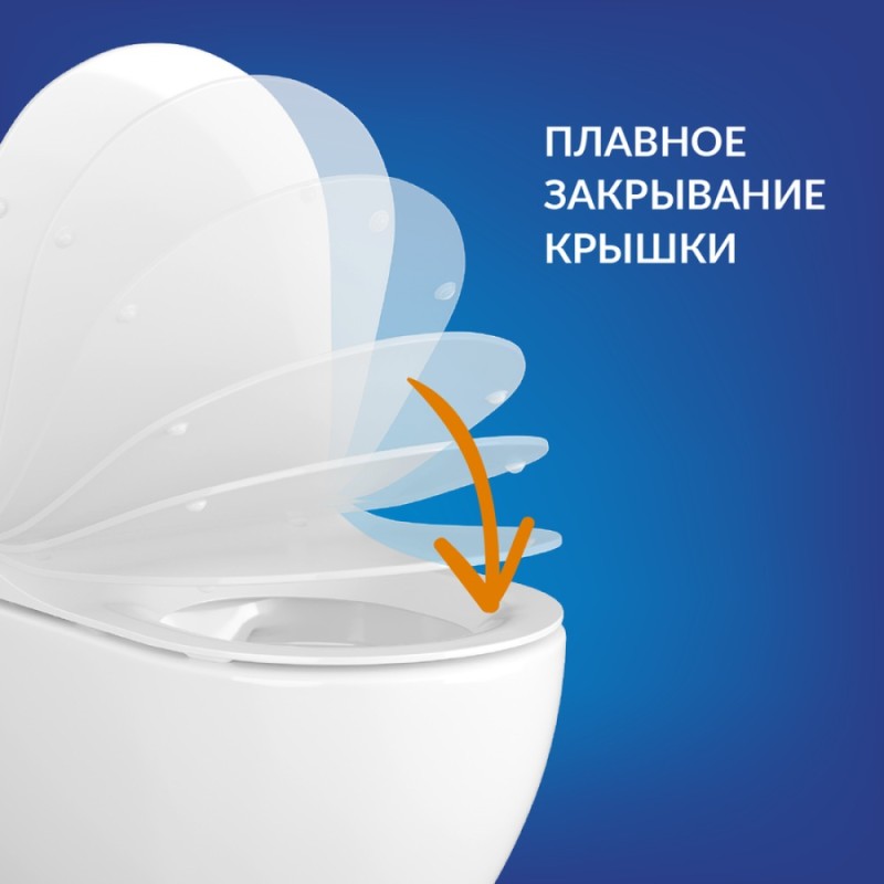 Инсталляция Cersanit Link Pro 64122, с подвесным безободковым унитазом Carina XL, сиденье микролифт, белый