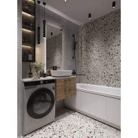 Столешница Cersanit Stone Balance 64185, 60 см, керамогранит, цвет серый матовый