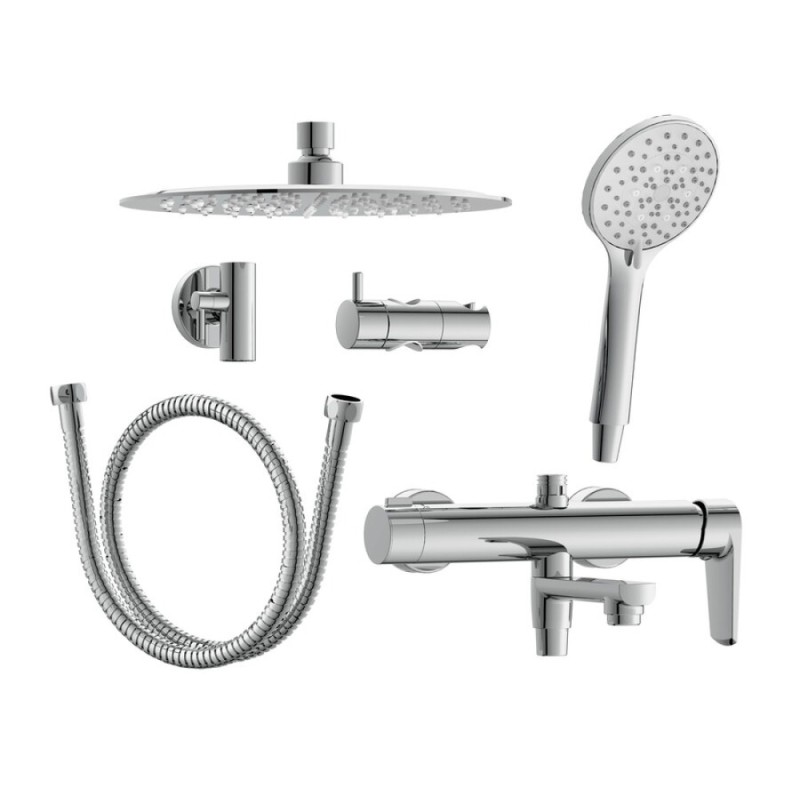 Душевая система Cersanit Moduo 64314, хром