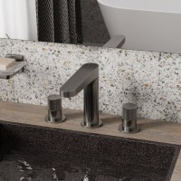 Смеситель для раковины WasserKRAFT Tauber, никель, 6435
