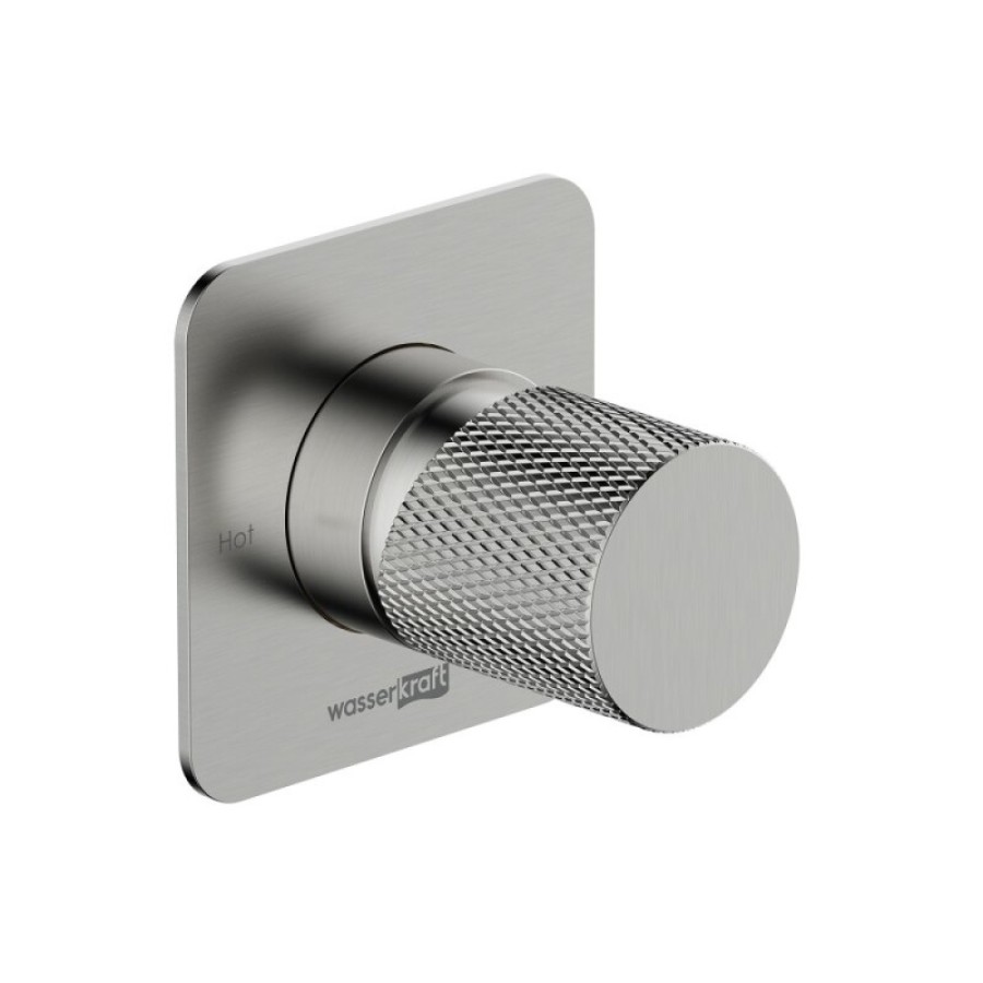 Смеситель для душа WasserKRAFT Tauber, никель, 6451