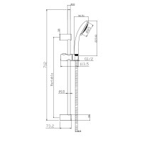 Комплект Cersanit для ванны BRASKO 2 в 1 (BRASKO + VIBE)