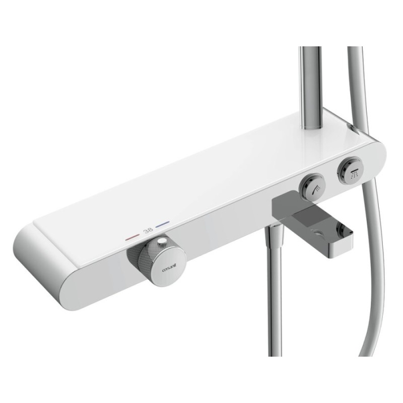 Душевая система Cersanit Vivo 64529, термостатическая, хром