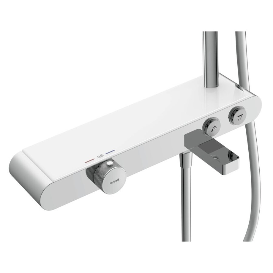 Душевая система Cersanit Vivo 64529, термостатическая, хром