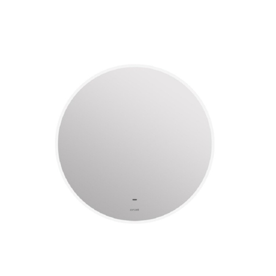 Зеркало Cersanit Eclipse Fusion 64809, 62 x 62 см, подвесное, LED-подсветка, бесконтактное включение, серебро