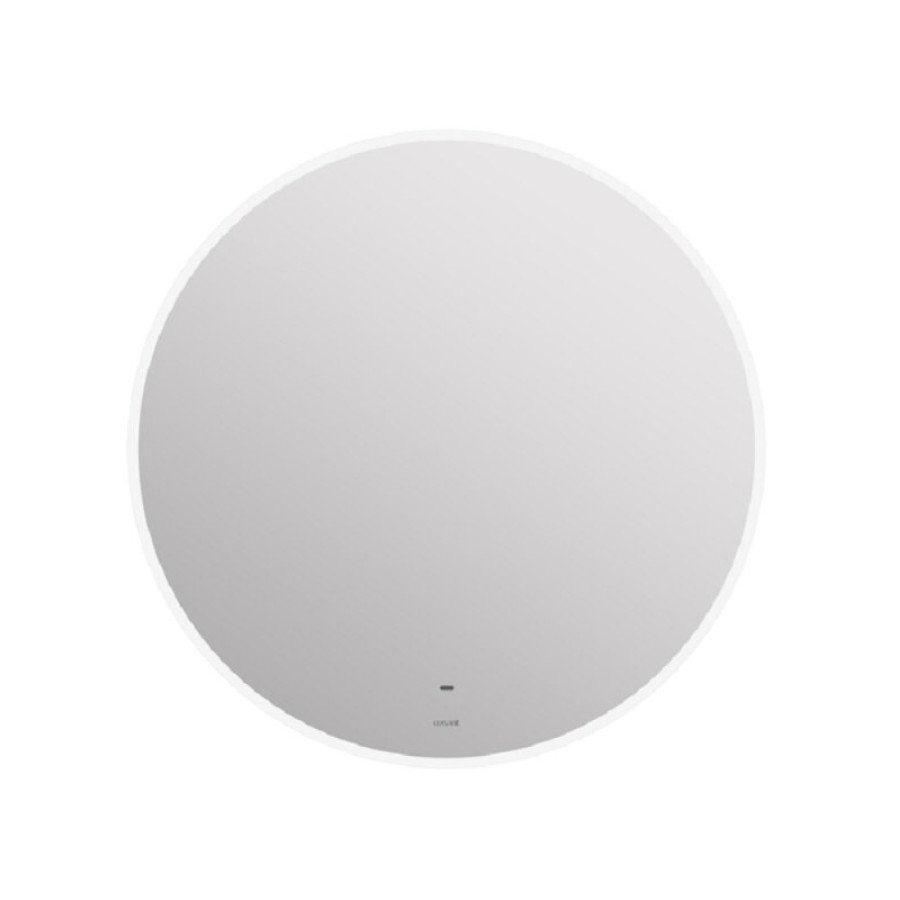 Зеркало Cersanit Eclipse Fusion 64810, 72 x 72 см, подвесное, LED-подсветка, бесконтактное включение, серебро