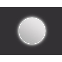 Зеркало Cersanit Eclipse Fusion 64810, 72 x 72 см, подвесное, LED-подсветка, бесконтактное включение, серебро