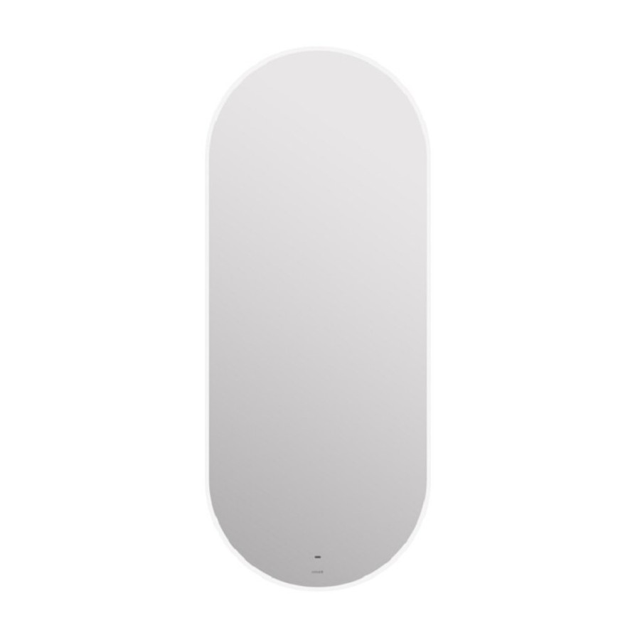 Зеркало Cersanit Eclipse Fusion 64816, 60 x 145 см, подвесное, LED-подсветка, бесконтактное включение, реверсивное, серебро
