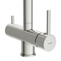 Смеситель Cersanit Crea 64840, для кухонной мойки, с подключением к фильтру, хром