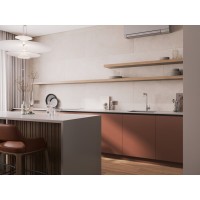 Смеситель Cersanit Como 64845, для кухонной мойки, сатин