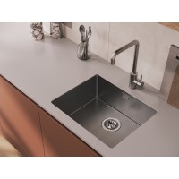 Смеситель Cersanit Como 64845, для кухонной мойки, сатин