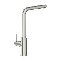 Смеситель Cersanit Flavis 64860, для кухонной мойки, с выдвижным изливом, хром