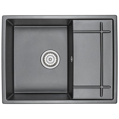 Кухонная мойка Granula GR-6501 6501sv, шварц
