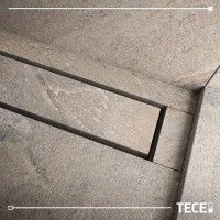 Дренажный канал для укладки натурального камня TECE Drainline 650700, 70 см
