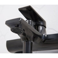 Смеситель WasserKRAFT 6601 для ванны и душа, черный глянец