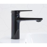Смеситель WasserKRAFT 6603 для раковины, черный глянец
