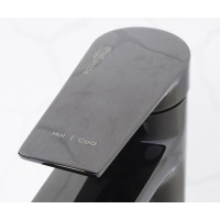 Смеситель WasserKRAFT 6603 для раковины, черный глянец