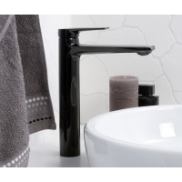 Смеситель WasserKRAFT 6603H для раковины, черный глянец