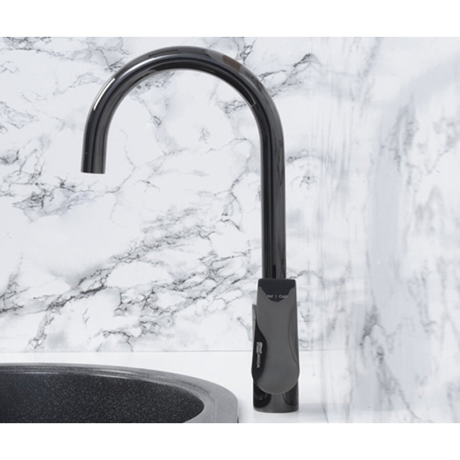 Смеситель WasserKRAFT 6607 для кухонной мойки, черный глянец