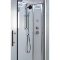 Душевая кабина Timo Standart Т-6615SF Silver Fabric 120 x 90 см, с крышей, хром