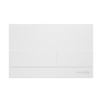 Инсталляция для унитаза WasserKraft Glan 66TLT.010.ME.BL.WM04, декоративная стеклянная панель черная, механическая кнопка смыва белая матовая