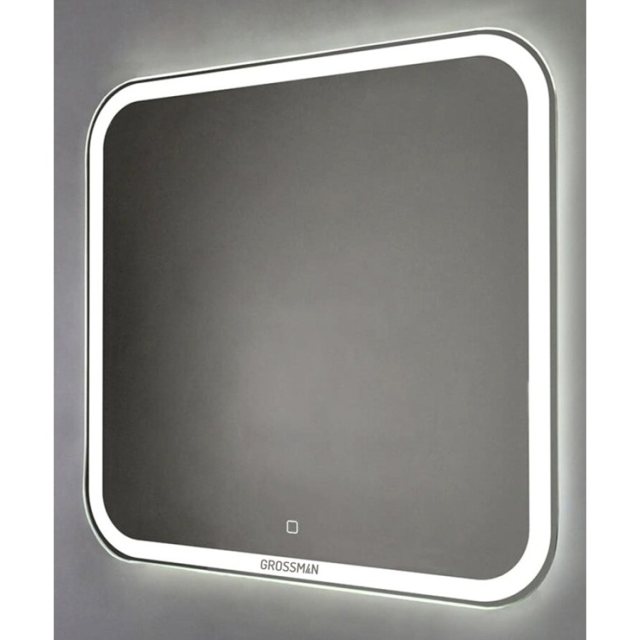 Зеркало Grossman Comfort 70 x 68 см с подсветкой, сенсорный выключатель, 670680