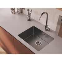 Смеситель для кухонной мойки Cersanit Como 68242, цвет сатин