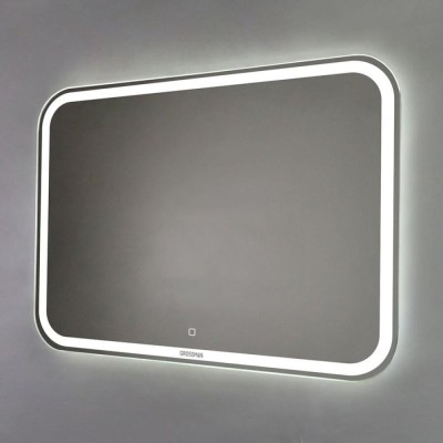 Зеркало Grossman Comfort 91.5 x 68.5 см с подсветкой, сенсорный выключатель, 690680