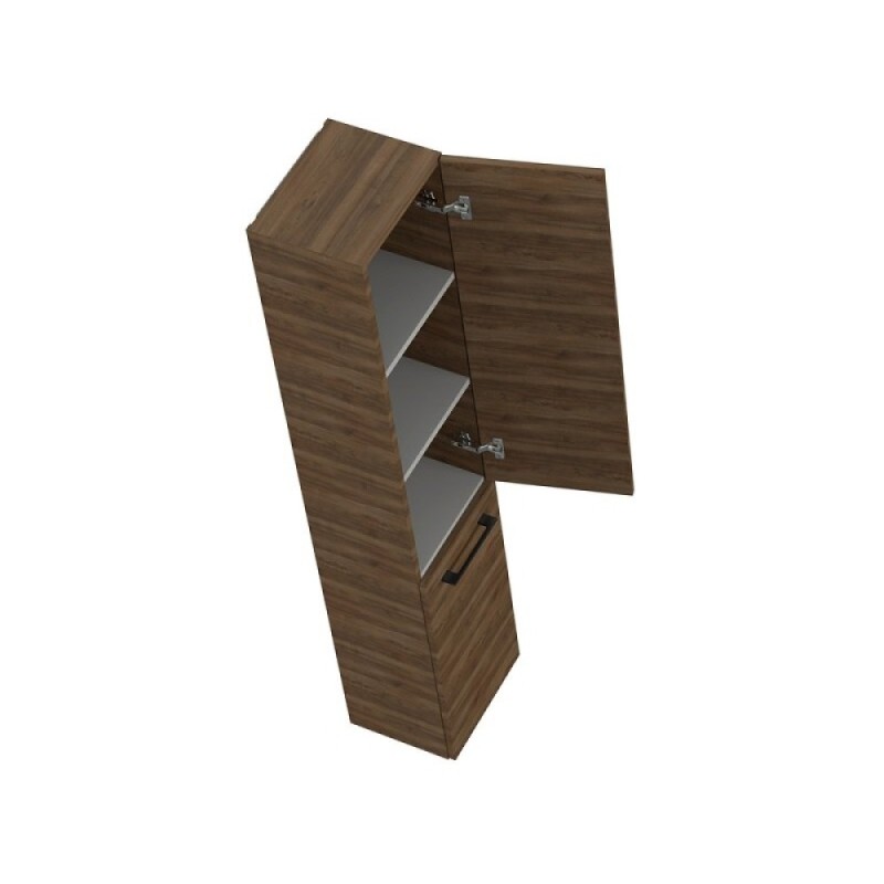 Пенал Cersanit Lara 69157, 30 см, подвесной, орех табак