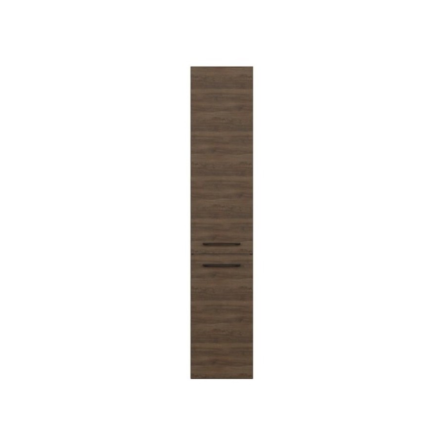 Пенал Cersanit Lara 69157, 30 см, подвесной, орех табак