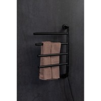 Полотенцесушитель электрический Allen Brau Liberty 7.33000-31, ширина 49 см, высота 68 см, диммер слева, цвет черный матовый
