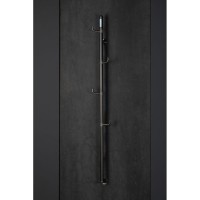 Полотенцесушитель электрический Allen Brau Liberty 7.33001-GM, ширина 18 см, высота 166 см, цвет графит браш