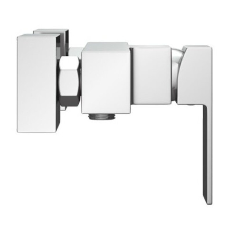 Смеситель Ceramicanova Cubic 70014CH для душа настенный, хром