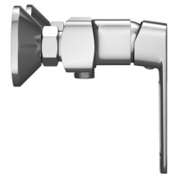 Смеситель Ceramicanova Linear 70018CH для душа настенный, хром
