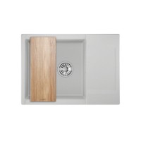 Кухонная мойка Granula Estetica ES-7003 7003, Арктик, арктик