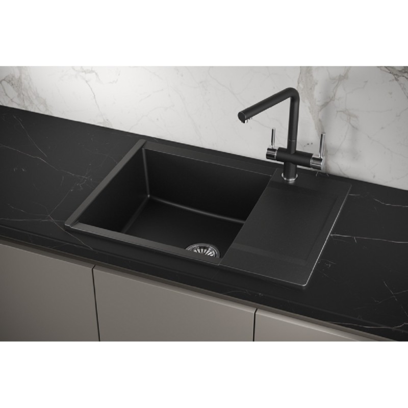 Кухонная мойка Granula Estetica ES-7003 7003, Шварц, шварц