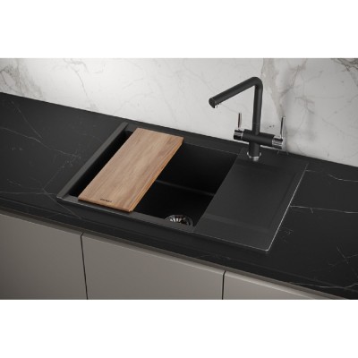 Кухонная мойка Granula Estetica ES-7003 7003, Шварц, шварц