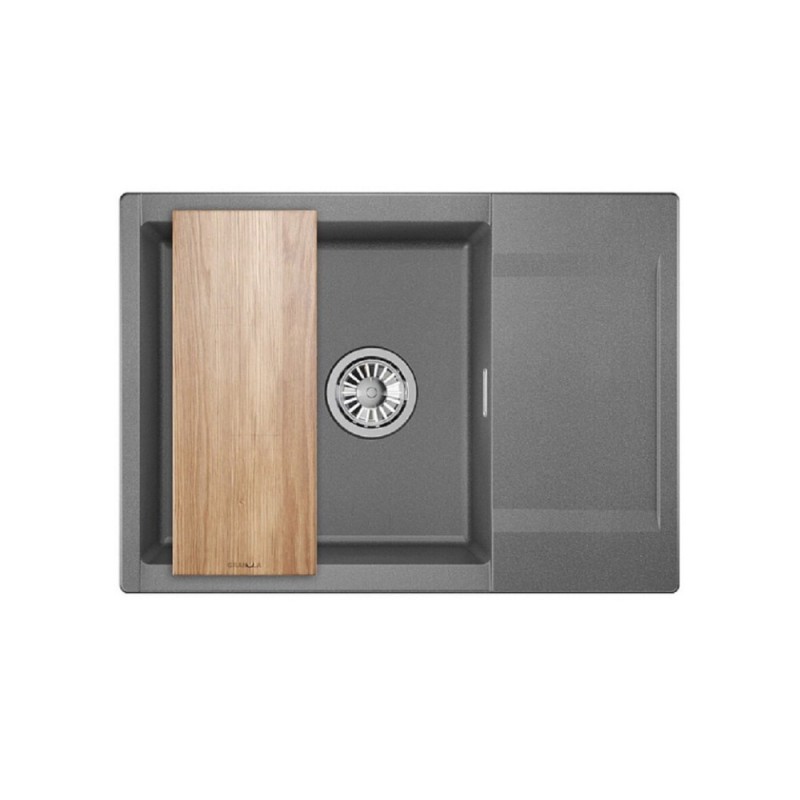 Кухонная мойка Granula Estetica ES-7003 7003, Графит, графит