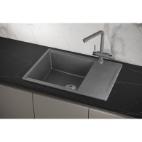 Кухонная мойка Granula Estetica ES-7003 7003, Графит, графит