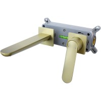 Смеситель Bronze de Luxe Icon 7006CG, для раковины, цвет золото матовое